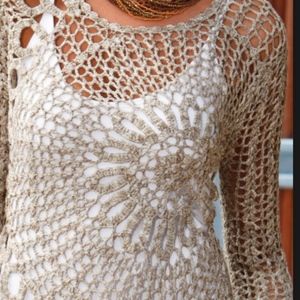Boston Proper Crochet top ✨
